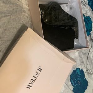 Black boots, size 9.5